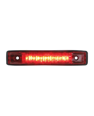 GG77652 - THIN LINE RED/RED 6-LED SEALED LIGHT