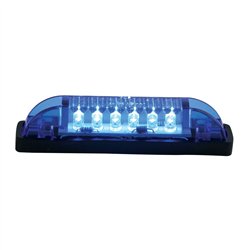 GG77654 - THIN LINE BLUE/BLUE 6-LED INTERIOR USE LIGHT