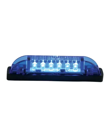 GG77654 - THIN LINE BLUE/BLUE 6-LED INTERIOR USE LIGHT