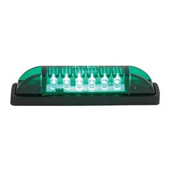 GG77655 - THIN LINE GREEN/GREEN 6-LED INTERIOR USE LIGHT