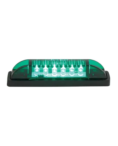 GG77655 - THIN LINE GREEN/GREEN 6-LED INTERIOR USE LIGHT