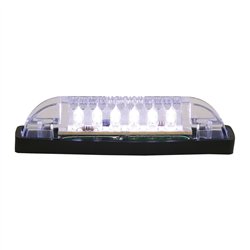 GG77656 - THIN LINE WHITE/CLEAR 6-LED INTERIOR USE LIGHT