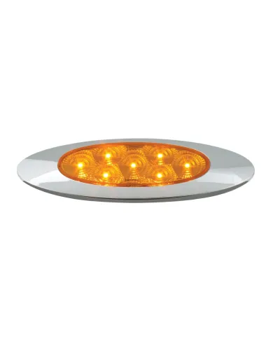 GG77830 - ULTRA THIN SPYDER Y2K AMBER/ AMBER 7-LED MARKER LIGHT