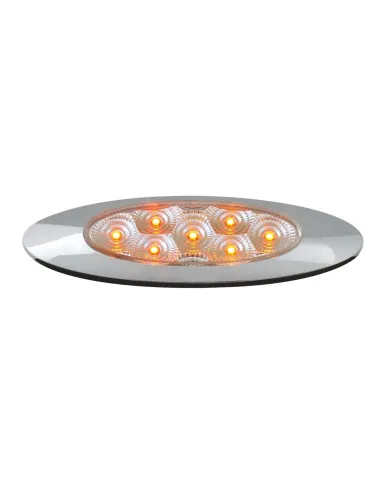 GG77831 - ULTRA THIN SPYDER Y2K AMBER/ CLEAR 7-LED MARKER LIGHT