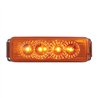 GG77860 - RECT. AMBER/AMBER SPYDER LED LIGHT W/ CR. BRACKET