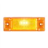 GG78330 - RECT. AMBER 3-LED MARKER LIGHT W/REFLECTOR