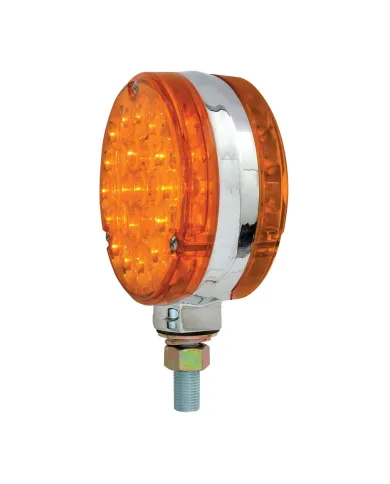 GG78361 - 4" PEARL DOUBLE FACE AMBER/ AMBER 24-LED LIGHT