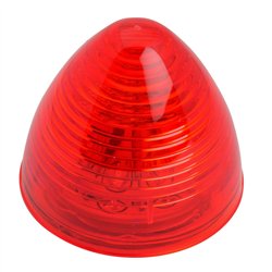 GG79271 - 2" BEEHIVE RED/RED 10-LED SEALED LIGHT