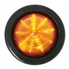 GG79272 - 2" BEEHIVE AMBER/AMBER LED LIGHT W/PIGTAIL & GROMMET