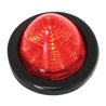 GG79274 - 2" BEEHIVE RED/RED LED LIGHT W/PIGTAIL & GROMMET