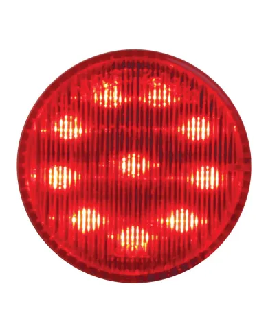 GG79281 - 2" FLEET RED/RED 10 LED SEALED LIGHT