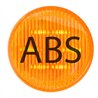GG79286 - 2" AMBER LED MARKER LIGHT W/ ABS LOGO