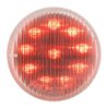 GG79288 - 2" FLEET RED/CLEAR 10 LED SEALED LIGHT