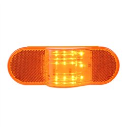 GG79995 - OVAL AMBER/AMBER SIDE MARKER/ TURN 12 LED SEALED LIGHT