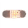 GG79996 - OVAL AMBER/CLEAR SIDE MARKER/ TURN 12 LED SEALED LIGHT