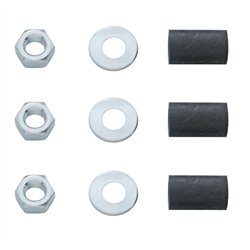 UP10411HW-Bottom Mud Flap Plate Hardware - Welded Stud