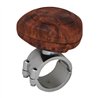 GG80102 - BROWN WOOD PLASTIC STEERING WHEEL SPINNER KNOB