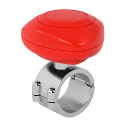 GG80106 - RED PLASTIC STEERING WHEEL SPINNER KNOB