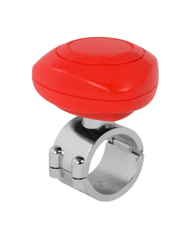 GG80106 - RED PLASTIC STEERING WHEEL SPINNER KNOB