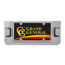 GG80124 - S.S. LICENSE PLATE HOLDER KIT FOR 1 PC. S.S. LIGHT BAR