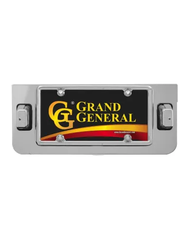 GG80124 - S.S. LICENSE PLATE HOLDER KIT FOR 1 PC. S.S. LIGHT BAR