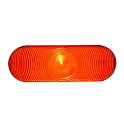 GG80805 - OVAL RED INCANDESCENT S/T/T SEALED LIGHT