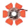 GG81776 - RED ULTRA THIN AIR CLEANER HEX 54 LED DUAL FUNCTION LIGHT 12/24V