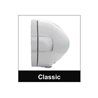 UP31574-Stainless Bullet Classic Headlight 11 LED Bulb With LED Signal - Amber Lens