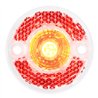 GG81783 - 1-1/8" MINI RED/CLEAR 1 LED MARKER LIGHT W/ REFLECTOR LENS