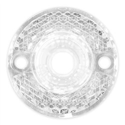 GG81784 - 1-1/8" MINI WHITE/CLEAR 1 LED SEALED LIGHT W/ REFLECTOR LENS