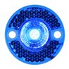 GG81785 - 1-1/8" MINI BLUE/BLUE 1 LED SEALED LIGHT W/ REFLECTOR LENS