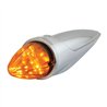 GG81980 - CR. PL. AMBER/AMBER 19-LED CAB MARKER LIGHT W/S.S. BEZEL