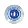 GG87065 - 1" MINI BLUE/BLUE 1LED LIGHT W/CR. PLASTIC BEZEL