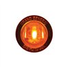 GG87280 - 1" MINI AMBER/AMBER 1LED PUSH/ SCREW IN LED MARKER LIGHT