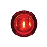 GG87282 - 1" MINI RED/RED 1LED PUSH/ SCREW IN LED MARKER LIGHT
