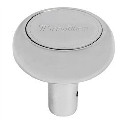 GG95338 - CR. ALUM. TRAILER KNOB W/ SIDE SCREWS FOR VOLVO 2000+