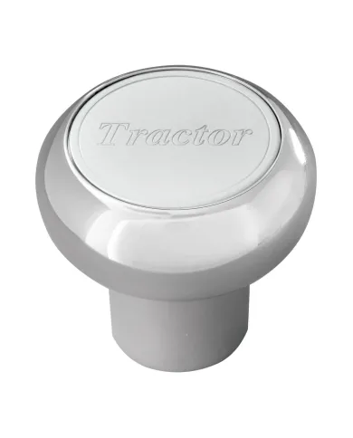 GG95380 - SCREW-IN CR. ALUM. AIR KNOB W/ S.S. TRACTOR PLATE