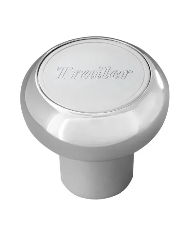 GG95381 - SCREW-IN CR. ALUM. AIR KNOB W/ S.S. TRAILER PLATE