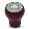 GG95476 - ROSEWOOD DASHBOARD KNOB W/ SILVER IRON CROSS & SS DIMMER