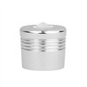 GG95622 - CR. ALUM. GLOVE BOX KNOB COVER W/CLEAR CRYSTAL