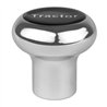 GG95930 - LARGE CR. ALUM. SCREW-IN KNOB W/ BLACK TRACTOR