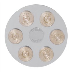 GG95951 - CR. PLASTIC GUN CYLINDER AIR VALVE KNOB W/SS TRAILER PLATE