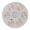 GG95951 - CR. PLASTIC GUN CYLINDER AIR VALVE KNOB W/SS TRAILER PLATE