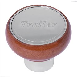 GG96022 - WOOD AIR VALVE CONTROL KNOB W/SS TRAILER SCRIPT