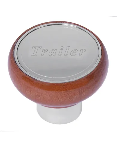 GG96022 - WOOD AIR VALVE CONTROL KNOB W/SS TRAILER SCRIPT