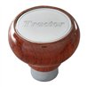 GG96024 - ROSEWOOD AIR CONTROL KNOB W/SS TRACTOR SCRIPT