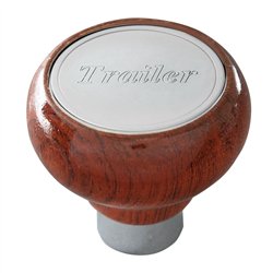 GG96025 - ROSEWOOD AIR CONTROL KNOB W/SS TRAILER SCRIPT