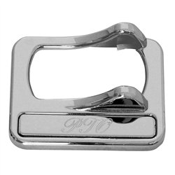 GG96133 - CR. PL. ROCKER SWITCH COVER W/ S.S. "PTO" INSERT FOR PETE