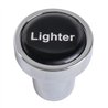 GG96250 - CR. ALUM. CIGARETTE LIGHTER KNOB W/BLACK LIGHTER STICKER