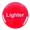 GG96255 - CR. ALUM. CIGARETTE LIGHTER KNOB  W/RED LIGHTER STICKER